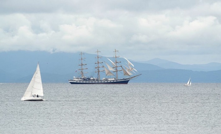 Sail Parade in Vladivostok