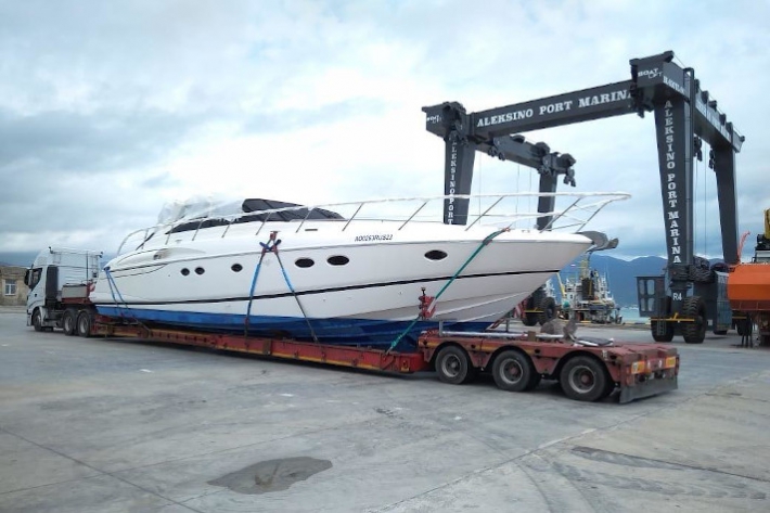 Yacht Transport in Novorossiysk Port